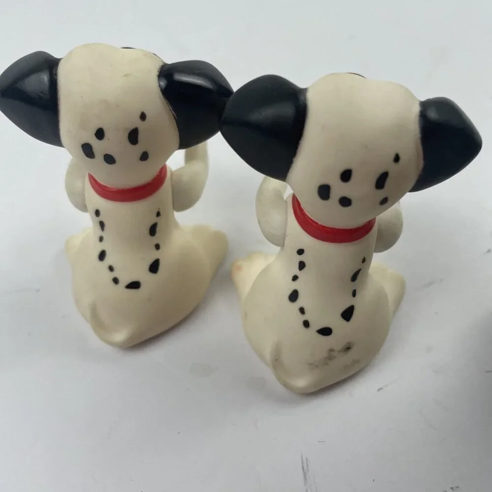 Disney 101 DALMATIANS Figures Dogs Cruella Deville Colonel And Sergeant Set Of 4